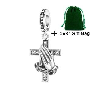 Cross Dangle Charm | 925 Silver | Brand New